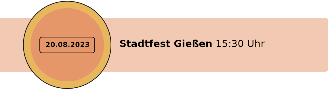 Turbosapienova Live 20.08.2023 Stadtfest Gießen 15:30 Uhr